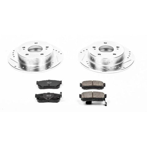 Power Stop 89-94 Nissan Maxima Rear Z23 Evolution Sport Brake Kit - K3099