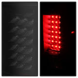 xTune Chevy Silverado 07-13 LED Tail Lights Black Smoke ALT-JH-CS07-LED-BKSM - 5077493