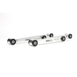 BLOX Racing V2 Billet Rear Lower Control Arms Poly Bushings 96-00 Honda Civic - Raw - BXSS-21204-RAW-V2