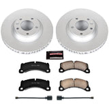 Power Stop 11-18 Porsche Cayenne Front Z23 Evolution Sport Coated Brake Kit - CRK6049