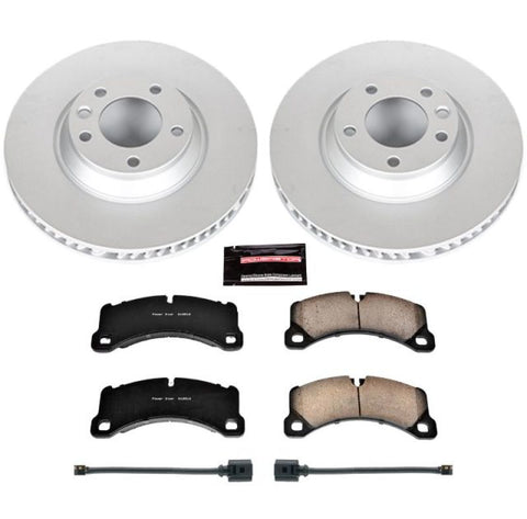 Power Stop 11-18 Porsche Cayenne Front Z23 Evolution Sport Coated Brake Kit - CRK6049