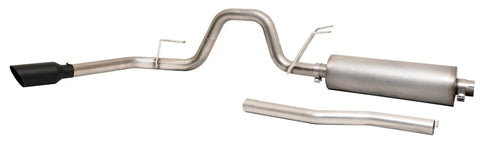 Gibson 20-21 Ford F250/F350 7.3L 3in Cat-Back Single Exhaust System Stainless - Black Elite - 619909B
