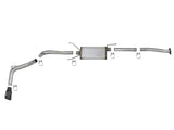 aFe MACH Force-Xp 2-1/2in 304 SS Cat-Back Exhaust w/Black Tips 2016+ Toyota Tacoma L4-2.7L / V6-3.5L - 49-46042-B