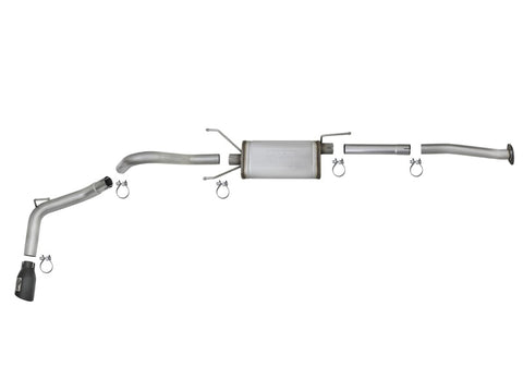 aFe MACH Force-Xp 2-1/2in 304 SS Cat-Back Exhaust w/Black Tips 2016+ Toyota Tacoma L4-2.7L / V6-3.5L - 49-46042-B