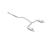 MagnaFlow Sys C/B 2015 Honda Accord 3.5L V6 2.5in SS Dual Split Rear Polished 4.5 Tip - 19181