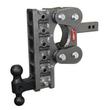 Gen-Y The Boss Torsion-Flex 2in Shank 10in Drop 1.7K TW 16K Hitch w/GH-051 Dual-Ball - GH-1216