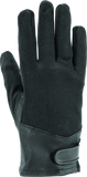 River Road Pecos Leather Mesh Gloves Black Womens - Small - 094511