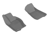 3D MAXpider 2006-2010 Jeep Commander Kagu 1st Row Floormat - Gray - L1JP00711501