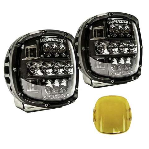 Rigid Industries Single Light Cover for Adapt XP - Black - 300425