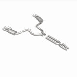 MagnaFlow SYS Cat-Back 2018 Ford Mustang GT 5.0L Competition Dual Exit Polished 4in Tips - 19368