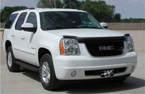 Stampede 2007-2014 GMC Yukon Excludes Hybrid Models Vigilante Premium Hood Protector - Smoke - 2040-2