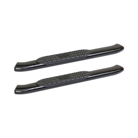 Westin 15-18 Chevy Silv 25/3500 Reg Cab Dsl (Rocker Mount) PRO TRAXX 5 Oval Nerf Step Bars - Black - 21-53845