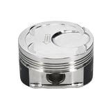 Manley Ford 3.5L Ecoboost 3.642in Bore 1.239in Comp Height -8.5cc Dish Extreme Duty Piston Set - 594800CE-6