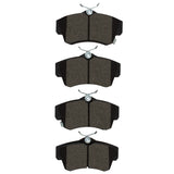 R1 01-10 Dodge Neon Front Semi Met Brake Pads - 2311-0841-00