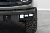 Diode Dynamics 21-Up Ford Bronco Stage Series Fog Pocket Kit - Yellow Max - DD7183