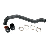 Wehrli 04.5-10 Chevrolet 6.6L LLY/LBZ/LMM Duramax Driver Side 3in Intercooler Pipe - Semi-Gloss Blk - WCF100352-SGB