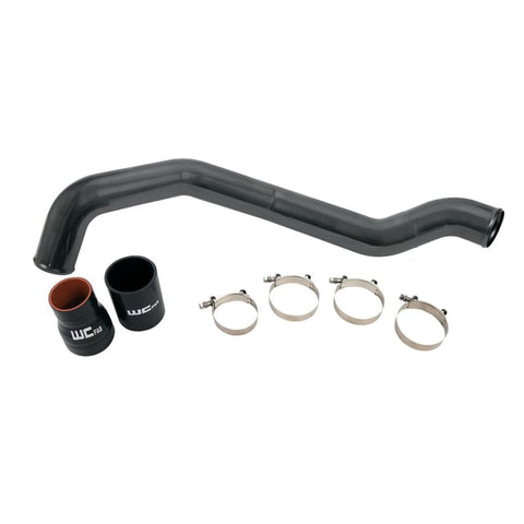 Wehrli 04.5-10 Chevrolet 6.6L LLY/LBZ/LMM Duramax Driver Side 3in Intercooler Pipe - Semi-Gloss Blk - WCF100352-SGB