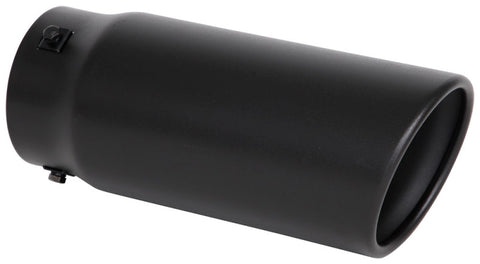 Spectre Exhaust Tip 4-1/2in. OD / Slant - Black - 22361