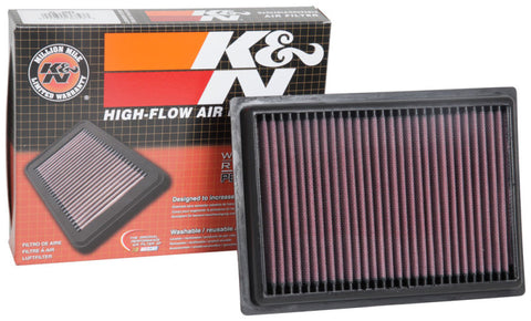 K&N 2014 Suzuki Alto L3-0.7L F/I Turbo Replacement Drop In Air Filter - 33-3084