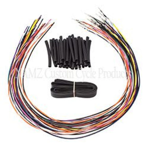 NAMZ 07-13 Baggers (Excl TBW) Handlebar Switch Wire Extensions 24in. (Cut & Solder/Max 20in. Apes) - NHCX-UMB