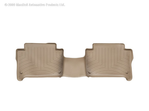 WeatherTech 07+ Audi Q7 Rear FloorLiner - Tan - 451512