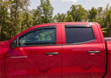 AVS 2023 Chevrolet Colorado In-Channel Ventvisor Low Profile Deflectors 4pc - Smoke - 194218
