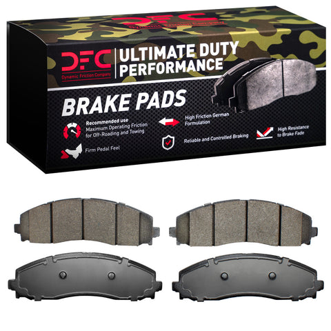 DFC 11-25 Ford F-Super Duty Rear Ultimate Duty Performance Brake Pads - 1400-2491-00