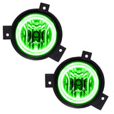 Oracle Lighting 01-03 Ford Ranger Pre-Assembled LED Halo Fog Lights -Green - 8114-004