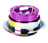 NRG Quick Release Gen 2.5 - Purple Body / Neochrome Ring - SRK-250PP/MC