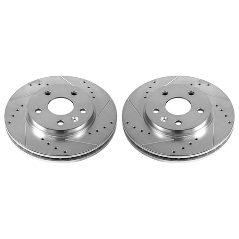 Power Stop 11-16 Buick LaCrosse Front Evolution Drilled & Slotted Rotors - Pair - AR82134XPR