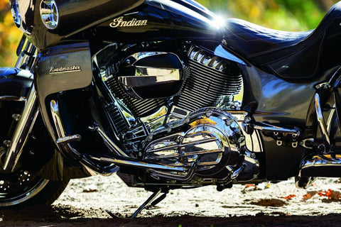 Kuryakyn Rear Oil Panel Accent Chrome Indian - 5644