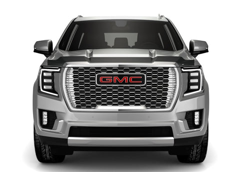 AVS 2021 GMC Yukon Aeroskin Hood Shield - Matte Black - 377184