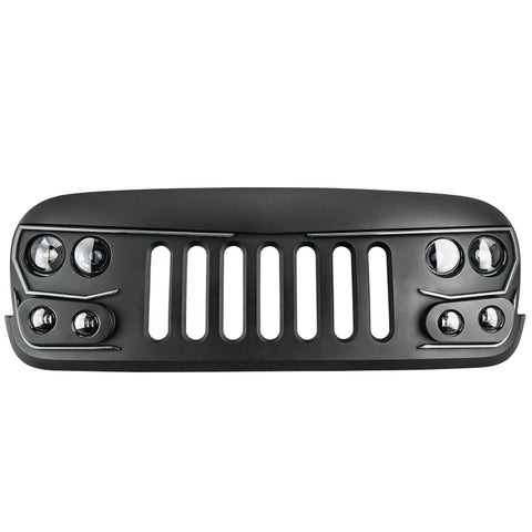 Oracle VECTOR Series Full LED Grille - Jeep Wrangler JK - NA - 5817-PRO
