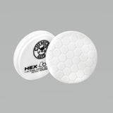 Chemical Guys Hex-Logic Self-Centered Light-Medium Polishing Pad - White - 4in - BUFX_104HEX4