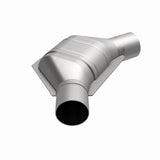 MagnaFlow Universal Catalytic Converter 2.00in Angled In/Out Frnt CA - 454184