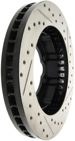 StopTech Slotted & Drilled Sport Brake Rotor - 127.66026R