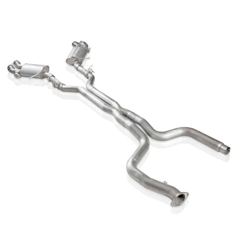 Stainless Works 2016+ Chevy Camaro SS 6.2L 3in Redline Catback w/AFM Valve NPP Valve 4in Quad Tips - CA16AVCBR