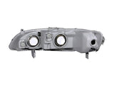 ANZO 1998-2002 Honda Accord Crystal Headlights Black - 121052