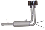 Gibson 99-04 Ford F-250 Super Duty Lariat 6.8L 2.25in Cat-Back Super Truck Exhaust - Aluminized - 9517