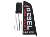 aFe Diesel Horspower Sold Here 12ft x 2.5ft Banner - 40-10155