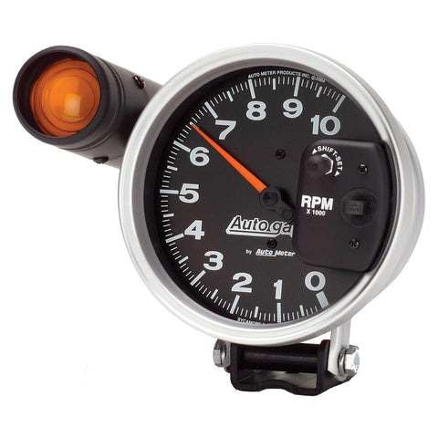 Autometer 5 inch 10,000 RPM Monster Shift Lite Pedestal Tachometer - 233904