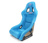 NRG FRP Bucket Seat ULTRA Edition - Medium (Blue Alcantara/Pearlized Back) - FRP-303BL-ULTRA