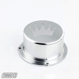 Turbo XS 15-16 Subaru WRX Billet Aluminum Vacuum Pump Cover - Silver - W15-VPC-SIL