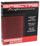 Spectre 2018 Jeep Wrangler JK 3.6L V6 F/I Replacement Panel Air Filter - HPR10348