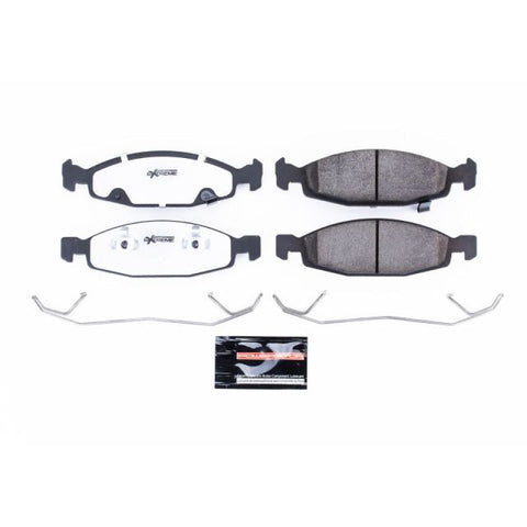 Power Stop 99-03 Jeep Grand Cherokee Front Z26 Extreme Street Brake Pads w/Hardware - Z26-790