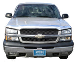 AVS 03-06 Chevy Avalanche (w/o Body Hardware) High Profile Hood Shield - Chrome - 680815