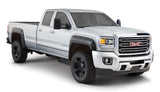 Bushwacker 15-18 GMC Sierra 2500 HD Boss Pocket Style Flares 4pc 78.8/97.6in Bed - Black - 40968-02