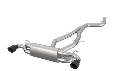 Kooks 2020 Toyota Supra 3.5in x 3in SS Catback Exhaust w/Black Tips - 44115110