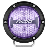 Rigid Industries 360-Series 4in LED Off-Road Diffused Beam - RGBW Backlight (Pair) - 36400