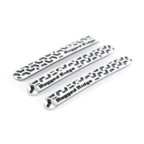 Rugged Ridge Elite Dr Hndle Insert Contrast Tread2D 07-18 Jeep Wrangler JK - 13311.52